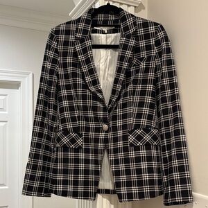 Veronica Beard Lydia Dickey Black and White Blazer Sz. 4